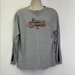 Harley Davidson - Statesville NC Tilley Harley Davidson Mesh Long Sleeve Top LG